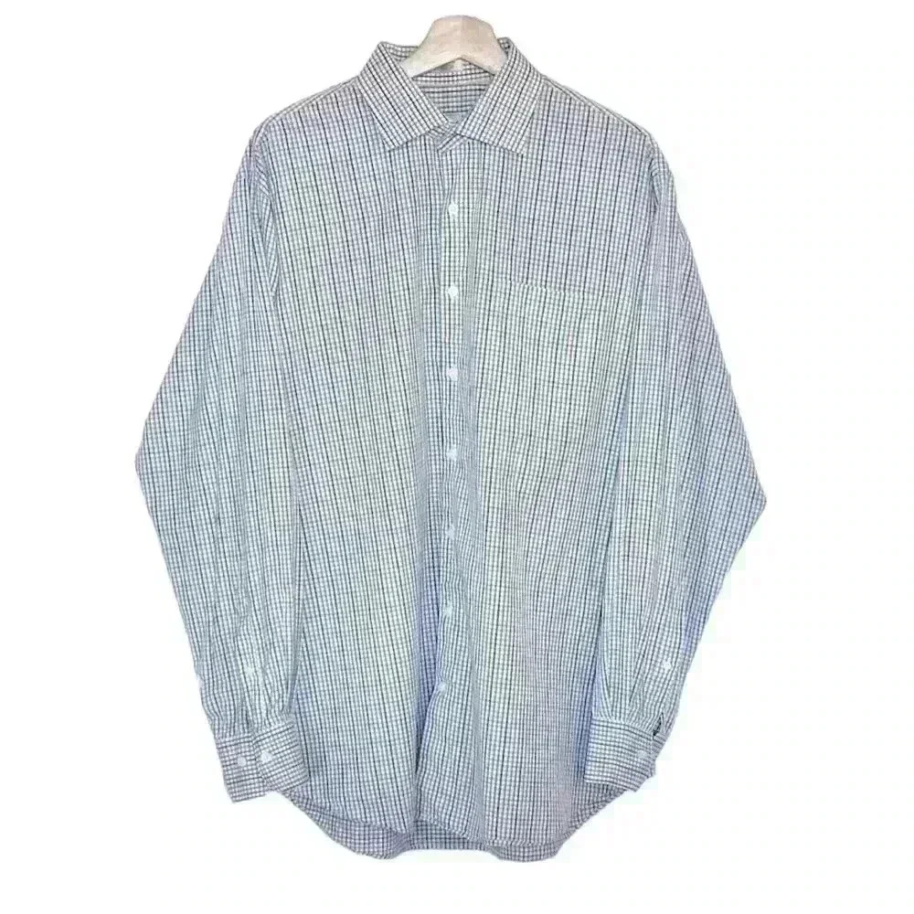 Peter Millar Crown Finish Gingham Plaid Button Down‎ Shirt | Multicolor | SZ XL